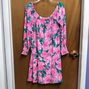 Lilly Pulitzer Pink and Green Sundress with Skort